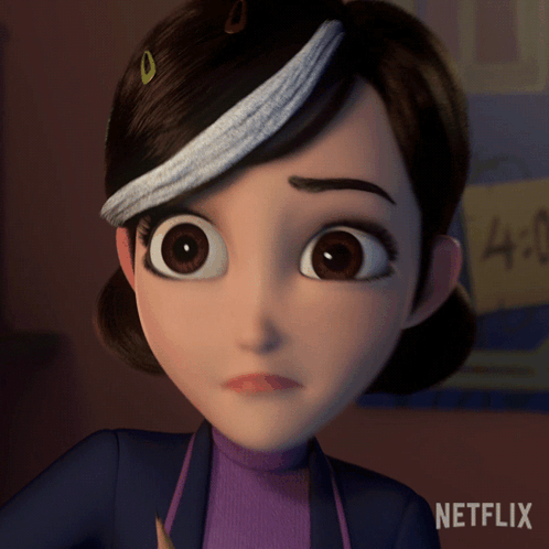 Scared Claire Nuñez GIF - Scared Claire Nuñez Trollhunters Tales Of Arcadia GIFs