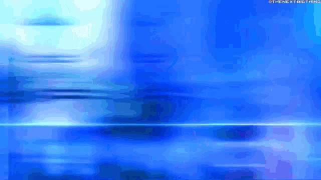 a blue background with a few lines of light on it .
