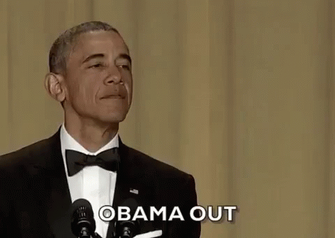 Obama Out GIF - Barack Obama Obama Obama Out GIFs