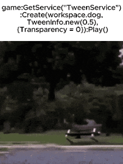 a picture of a person sitting on a bench in a park with a caption that says " tweenservice "