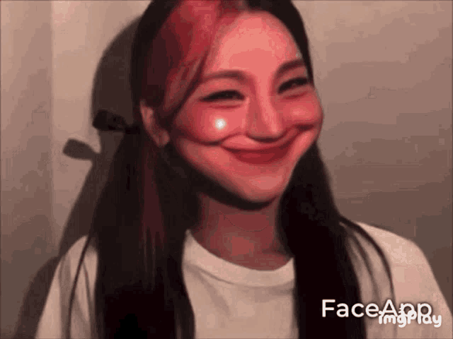 Kpop Faceapp Yeji GIF - Kpop Faceapp Yeji Yeji Faceapp GIFs