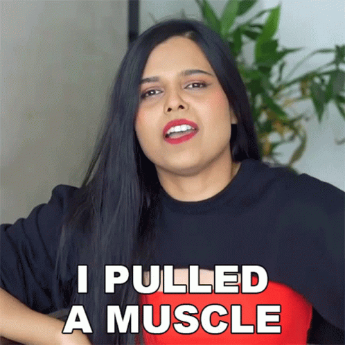 I Pulled A Muscle Aishwarya GIF - I Pulled A Muscle Aishwarya Buzzfeed India GIFs