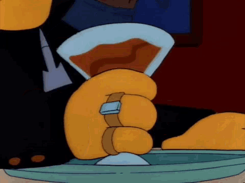 The Simpsons Flavorless Manhattan GIF - The Simpsons Flavorless Manhattan Dry GIFs