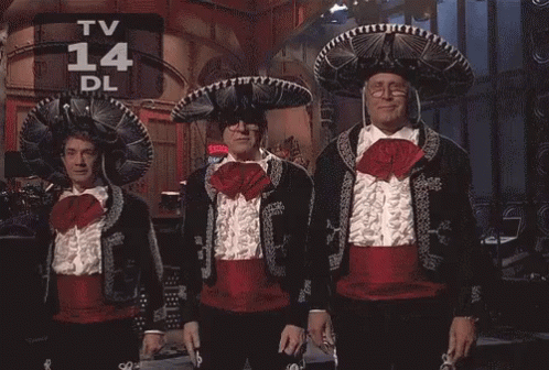 Three Amigos Three Amigos GIF - Snl Saturday Night Live Three Amigos GIFs