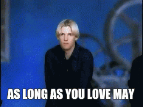 Guess What Month It Is GIF - Backstreet Boys As Long As You Love Me As Long As You Love May GIFs
