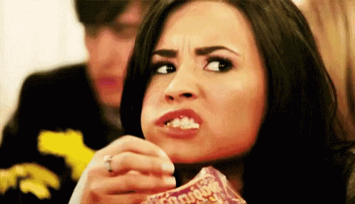 Popcorn Demi Lovato GIF - Popcorn Demi Lovato Moita GIFs