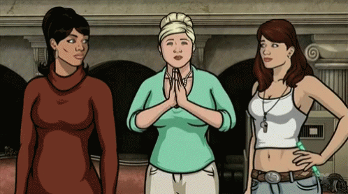 Clapping Pam GIF - Clapping Pam Archer GIFs