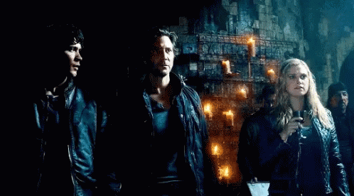 Bellamy And Clarke No GIF - Bellamy And Clarke No The100 GIFs