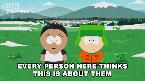 Every Person Here Thinks This Is About Them Kyle GIF - Every Person Here Thinks This Is About Them Kyle South Park GIFs
