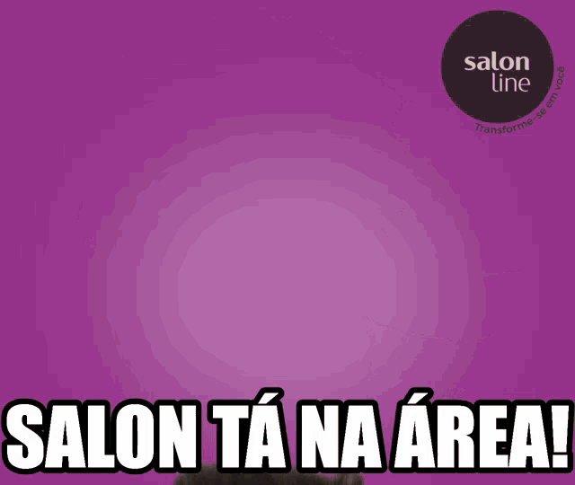a woman holding a microphone with the words salon ta na area written below her