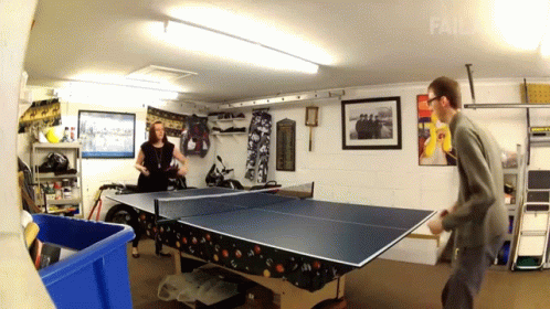 Ping Pong Table Tennis GIF - Ping Pong Table Tennis Ouch GIFs