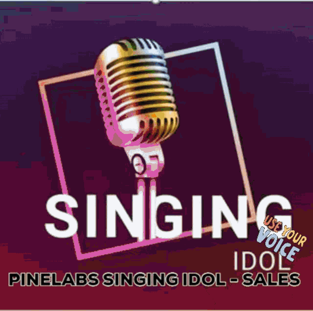 Pine Labs Singing Idol GIF - Pine Labs Singing Idol Sales GIFs