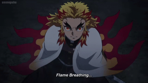 Rengoku Flame Breathing GIF - Rengoku Flame Breathing Akaza GIFs
