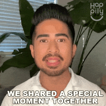 We Shared A Special Connection Happily GIF - We Shared A Special Connection Happily We Had A Special Connection GIFs
