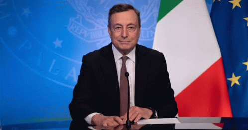 Mario Draghi Perplessità GIF - Mario Draghi Perplessità Perplesso GIFs