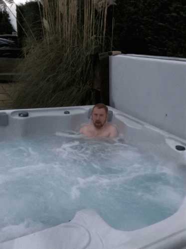 Hot Tub Relaxing GIF - Hot Tub Relaxing Chill GIFs
