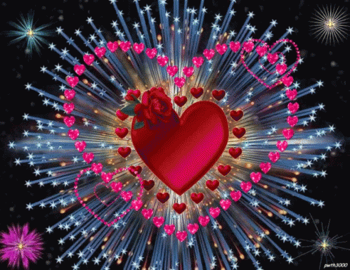 Heart Love GIF - Heart Love Rose GIFs