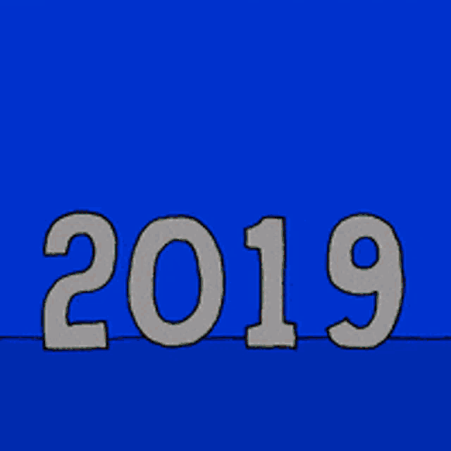 a cartoon drawing of a dog standing on the numbers 2029