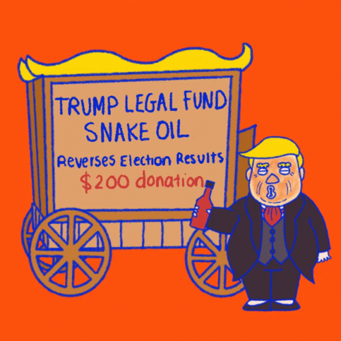 Trump Donald Trump GIF - Trump Donald Trump Snake Oil GIFs