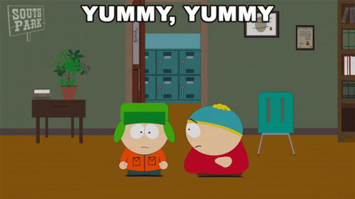 Yummy Yummy Kyle GIF - Yummy Yummy Kyle Cartman GIFs