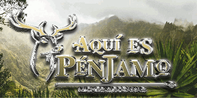 a sign that says aqui es penjamo on it
