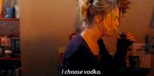 Decision Making GIF - Shot Vodka Down It GIFs