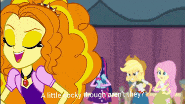 a little cocky though aren 't they appears on a cartoon