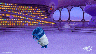 Apprehensive Sadness GIF - Apprehensive Sadness Inside Out 2 GIFs
