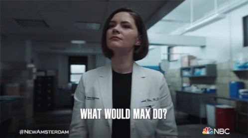 What Would Max Do Dr Wilder GIF - What Would Max Do Dr Wilder Dr Lauren Bloom GIFs