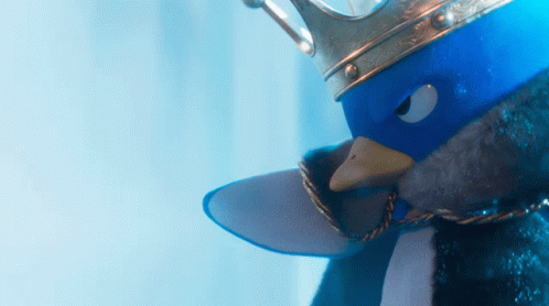 Grin Penguin King GIF - Grin Penguin King The Super Mario Bros Movie GIFs