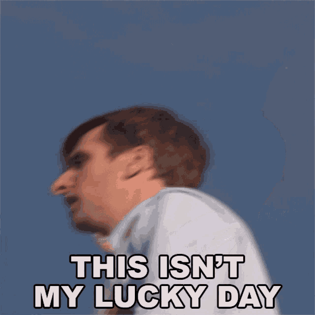 This Isnt My Lucky Day Reading Ron GIF - This Isnt My Lucky Day Reading Ron Reno911 GIFs