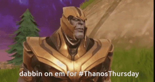 Thanos Thursday GIF - Thanos Thursday GIFs