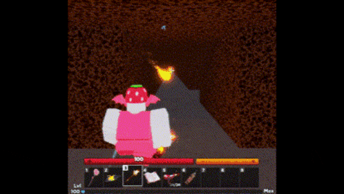 a screenshot of a video game with a character in a pink outfit