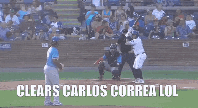Jc Correa Clears Carlos Correa GIF