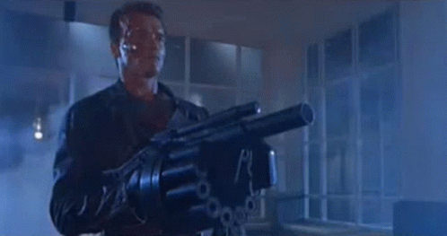 The Terminator Grenade Launcher GIF - The Terminator Grenade Launcher Shooting GIFs