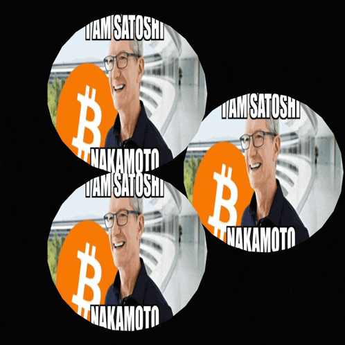 a picture of a man with glasses and the word nakamoto on the bottom