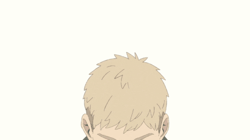a cartoon drawing of a man covering his face with his hands