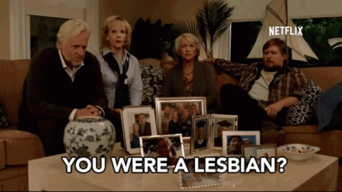 You Were A Lesbian Curious GIF - You Were A Lesbian Curious Asking GIFs