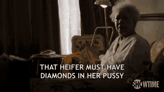Diamonds In Her Pussy Ethel GIF - Diamonds In Her Pussy Ethel Ladonna Tittle GIFs