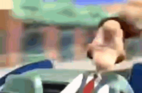 a cartoon of a man in a suit and tie