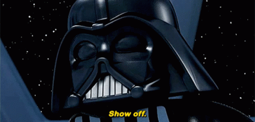 Lego Star Wars Darth Vader GIF - Lego Star Wars Darth Vader Show Off GIFs