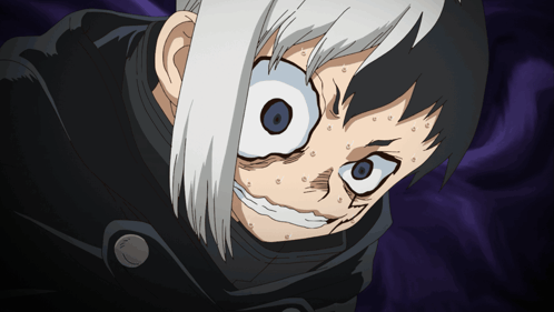 Dr Stone Asagiri Gen GIF - Dr Stone Asagiri Gen On The Verge Of Tears GIFs