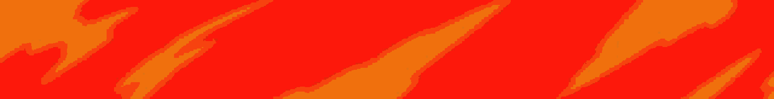 a pixel art of a person standing in a cave surrounded by flames .