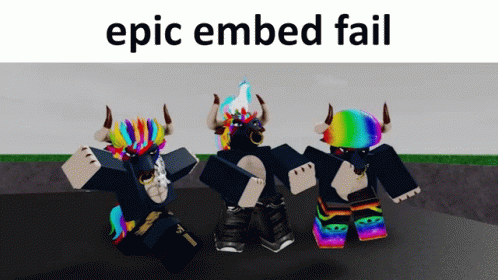 Epic Embed Fail Roblox Dance Minotaur GIF - Epic Embed Fail Roblox Dance Minotaur GIFs