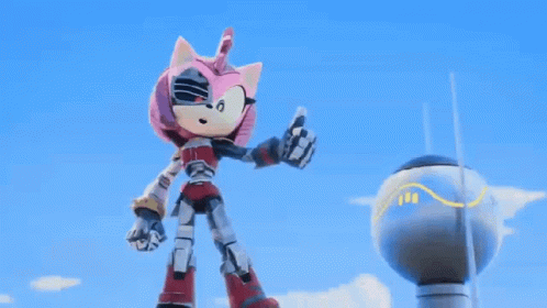 Sonic The Hedgehog Sonic Prime GIF - Sonic The Hedgehog Sonic Prime Amy Rose GIFs