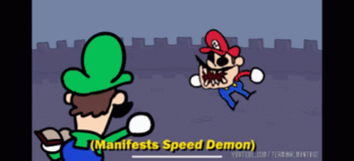 Speed Runner Mario GIF - Speed Runner Mario GIFs