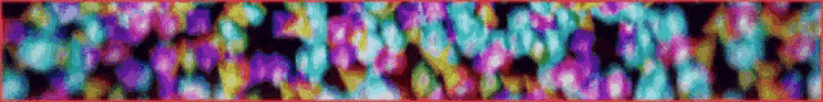 a colorful background with a red border and a red border