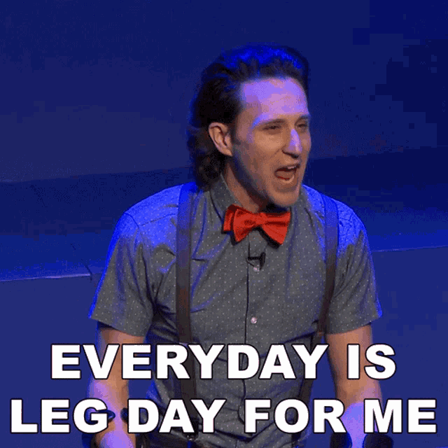 Everyday Is Leg Day For Me Josh Sundquist GIF - Everyday Is Leg Day For Me Josh Sundquist Leg Day GIFs