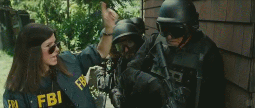 Contando Números Nos Dedos Polícia Fbi Policia GIF - The Heat Comedy Trailer GIFs