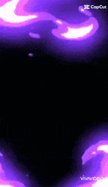 a black background with purple and pink swirls on it